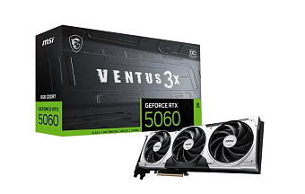 Видеокарта 8Gb MSI RTX 5060 8G VENTUS 3X (RTX5060) GDDR7 HDMI DP