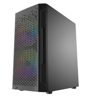 Корпус Powercase Mistral Micro Z3 Mesh mATX Bllack