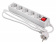 Сетевой фильтр BURO 1.5м (5 розеток) White