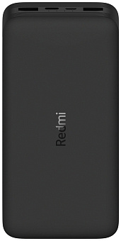 Внешний аккумулятор 20000 mAh_ XiaoMi Redmi Power Bank 18W Fast Charge, черный