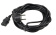Кабель питания 220V  5.0м, Schuko- C13,  6А, Buro черный