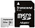 Карта памяти microSD 32Gb Transcend microSDHC Class 10 + адаптер SD