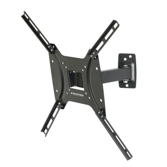 Крепление для телевизора Kromax OPTIMA-403 (настенное, наклонно-поворотное,  15"-55", max 25кг) Black