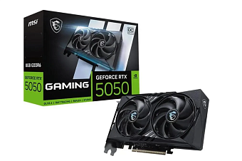 Видеокарта 8Gb MSI RTX 5050 8G GAMING OC (RTX5050) GDDR6 128-bit HDMI DP
