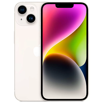 Смартфон Apple iPhone 14 256Gb Starlight (сияющая звезда) (без RuStore)