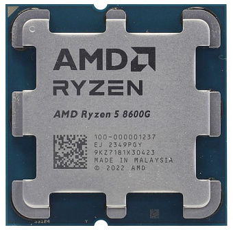 Процессор Socket-AM5 AMD Ryzen 5 8600G (4.3/16Mb/65W/Radeon 760M/6C12T) OEM