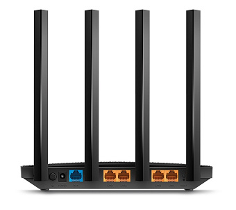 Wi-Fi роутер TP-Link Archer C80 AC1900, 5 ГГц, 1000 Мбит/с, черный