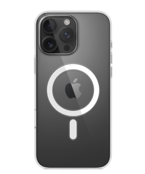 Чехол для смартфона Apple iPhone 16 Pro Max 6.9" - Clear Case (Button, Magsafe) Transparent