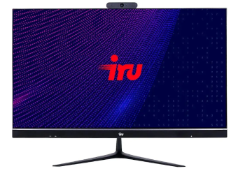 Моноблок IRU Агат 313 i3 10100/8G/256 SSD/Intel HD/23.8"FHD/DOS/черный