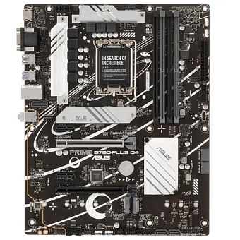 Материнская плата Socket-1700 ASUS PRIME B760-PLUS (B760) 4*DDR5 HDMI DP ATX