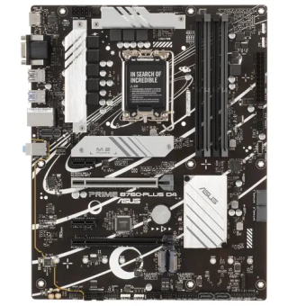 Материнская плата Socket-1700 ASUS PRIME B760-PLUS (B760) 4*DDR5 HDMI DP ATX