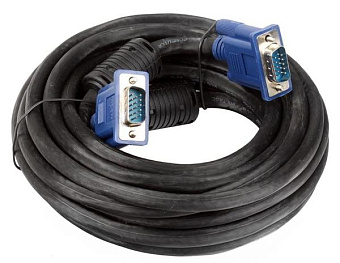 Кабель соединительный VGA (m) < - > VGA (m) 10м 2 фильтра