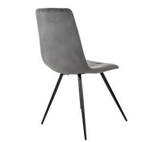 Кресло Бюрократ CH-K1_4 комплект 4шт т.серый Holland 18 металл черный на ножках