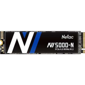 Накопитель SSD M.2 500Gb Netac NV5000-N (PCI-E 4.0 x4, 4800/2700 Мбайт/сек)