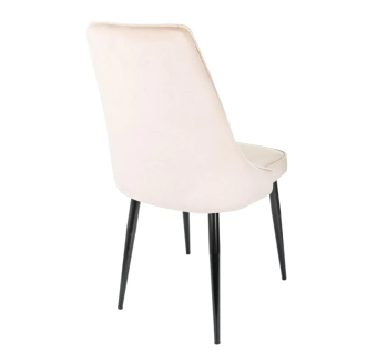 Кресло Бюрократ CH-K4 бежевый Holland 06 металл черный на ножках