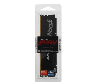 Модуль памяти DDR5 32Gb 6000MHz Kingston Fury Beast Black EXPO CL30