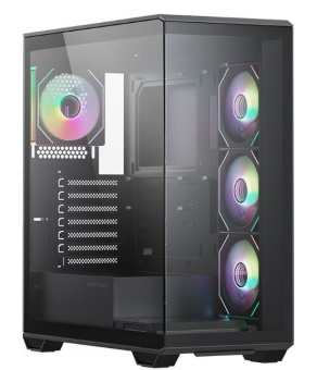 Корпус XASTRA Q600 ARGB ATX чёрный