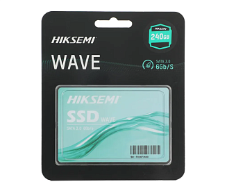 Накопитель SSD SATA .240Gb HIKSEMI Wave(S) Series (3D TLC, 530/400 Мбайт/сек)