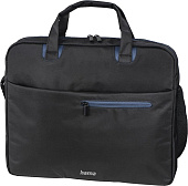 Сумка для ноутбука 15" Hama Sydney (полиэстер) черно-синяя