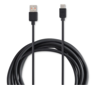 Кабель USB-A < - > USB-C, 2.0м, Buro 60W, черный