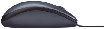 Мышь проводная Logitech M100r Optical USB Grey