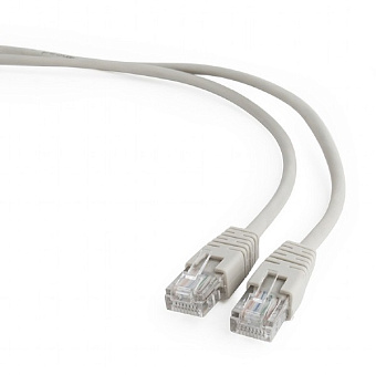 Кабель патч-корд Patch cord кат.5e 15.0м, Cablexpert, многожильный, серый