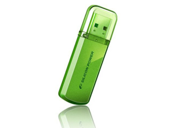 Флешка .32Gb Silicon Power Helios 101 USB зеленый