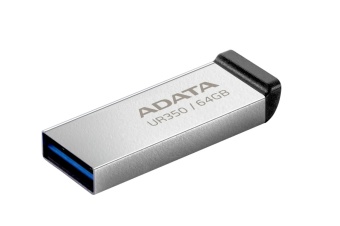 Флешка 64Gb ADATA UR350 USB 3.2 (металлический корпус) черный