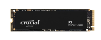 Накопитель SSD M.2 4Tb Crucial P3 (PCI-E 3.0 x4, 3500/3000 Мбайт/сек, 800 TBW)