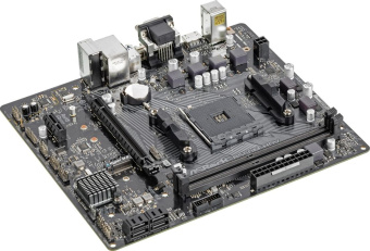 Материнская плата Socket AM4 ASRock B550M-HDV (B550) 2*DDR4 1*PCI-Ex1 1*PCI-Ex16 SATA M.2 HDMI DVI V