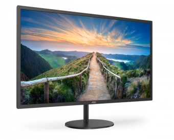 Монитор 32" AOC Q32V4 (IPS 2560x1440 4ms 75Hz HDMI) черный