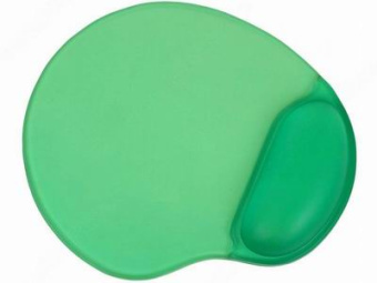 Коврик для мыши BURO [BU-GEL] гелевый, 230x205x25мм, зеленый