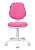 Кресло Бюрократ CH-W213 (ткань, пружинно-винтовой мех. качания, крест. пластик, до 100 кг) Розовый