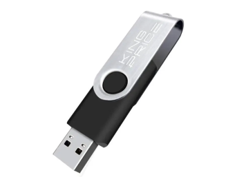 Флешка 16Gb KingPrice KPFD2A016ABK USB2.0 черный