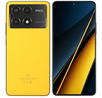 Смартфон Poco X6 Pro 12/512Gb Yellow (желтый)