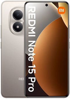 Смартфон Xiaomi Redmi Note 15 Pro  8/256Gb Titanium (бежевый)