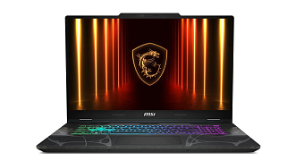 Ноутбук MSI Cyborg A17 AI B2HWEKG-041XRU Ryzen 7 260/16G/1Tb SSD/RTX5050-8G/17.3"FHD/DOC/Black