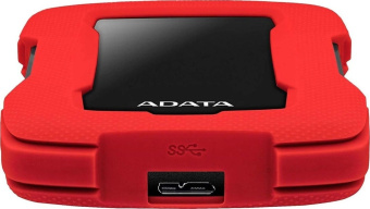 Внешний жесткий диск 1Tb ADATA HD330 2.5" USB3.1 красный