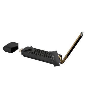 Сетевая карта USB3.0 ASUS USB-AX56 (AX1800, 802.11ax, до 1800Mbps, 2 внешние антенны)