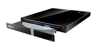 Внешний привод Blu-Ray ASUS [SBW-06C2X-U] USB2.0 Black BD-ROM BD-R/RE DVD±R/RW DVD-RAM CD-ROM CD-RW RTL