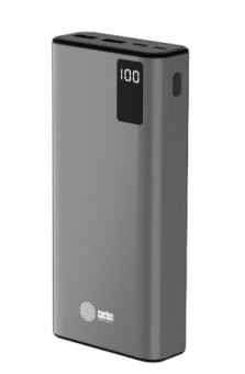 Внешний аккумулятор 20000 mAh_ Cactus CS-PBFSFA-20000 серый