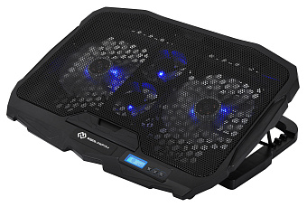 Подставка для ноутбука 17" Digma D-NCP170-4, черный