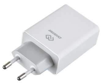 Сетевое зарядное устройство Digma DGWC 25W USB-A White