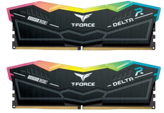 Модуль памяти DDR5 32Gb 6400MHz TEAMGROUP T-Force Delta RGB Black (Kit of 2)
