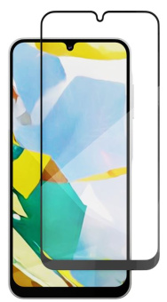 Защитное стекло для смартфона Samsung Galaxy A15 - прозрачное с рамкой