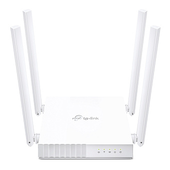Wi-Fi роутер TP-Link Archer C24 AC750, 5 ГГц, 100 Мбит/с, черный