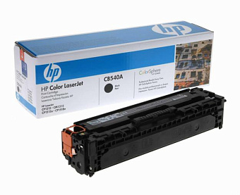 Картридж лазерный HP 125A (CB540A) для HP CP1215/1515/1518/CM1312/CM1312, 2200 стр. черный