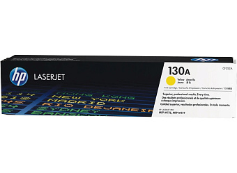 Картридж лазерный HP 130A (CF352A) для HP Pro M176/M177, 1000 стр. желтый