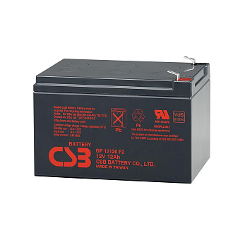 Аккумулятор для ИБП 12V, 12.0Ah, CSB