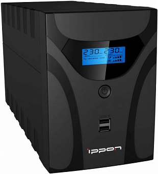 ИБП Ippon Smart Power Pro II 1600 960Вт 1600ВА черный